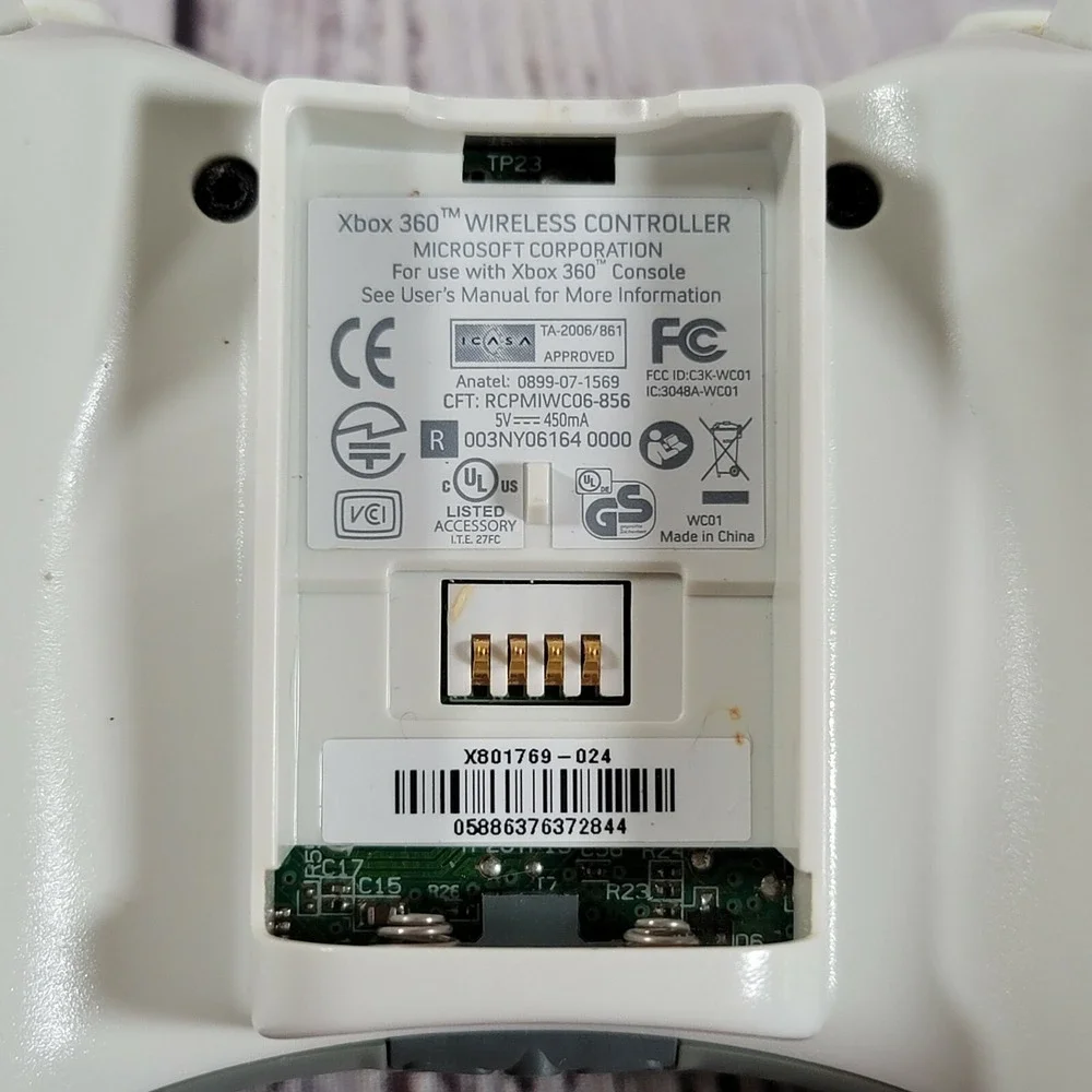 Microsoft‎ Xbox 360 Wireless Controller White
